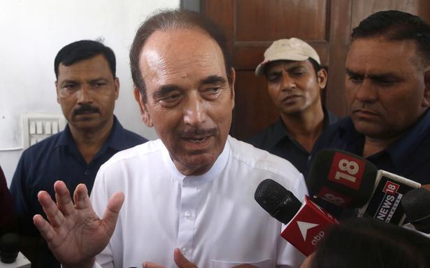 Post quieting Congress, Ghulam Nabi Azad to hold public meeting in Jammu on September 4