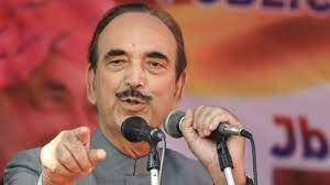 Ready to give my blood for restoration of rights of people of J&K; fight against decision of August 5 2019 will continue: G N Azad