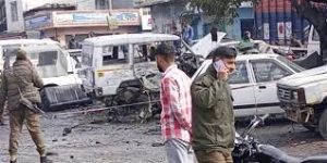 Twin blasts in Narwal, seven persons injured