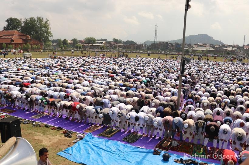 Eid prayers likely to be held in Srinagar Eidgah after a gap of three years : Darakhshan Andrabi