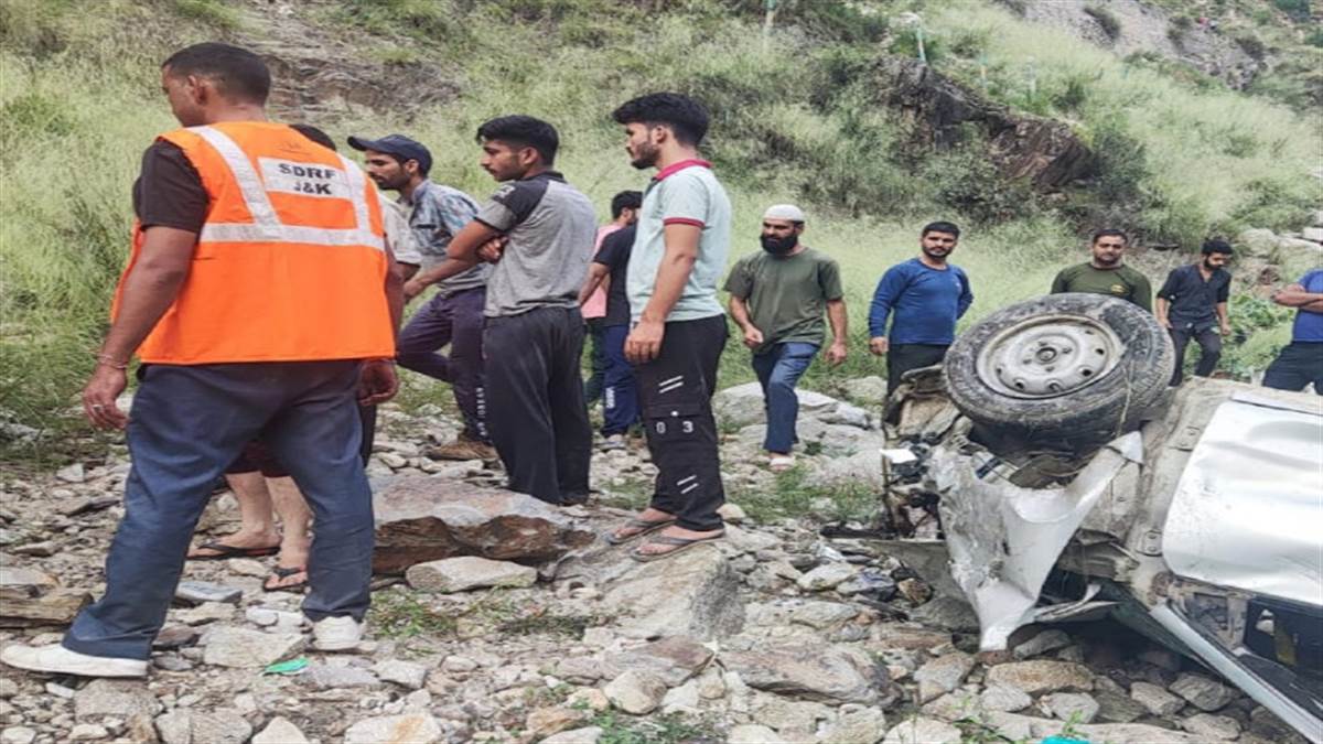 Fatal Accident: Car plunges into gorge in Doda, Claims 4 Lives