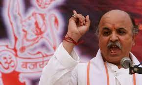 Pravin Togadia VHP Chief sparks controversy by stating Muslims should be barred from reaching higher government positions