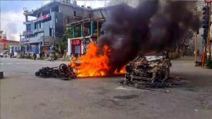 Fresh unrest in Manipur claims 9 Lives, Prompts extension of Curfew timings in Imphal