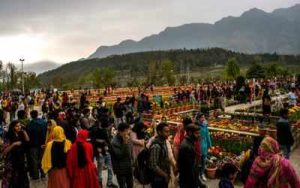 Kashmir is a popular tourist destination, and the number of tourists visiting the region has increased in recent years