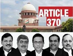 Supreme Court to Hear Challenges to Article 370 Abrogation after 3 Years, 11 Months