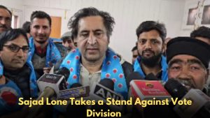 Sajad Lone Urges Unity, Wont allow 'Biggest Enemy' of JK people win in Kashmir through division of votes
