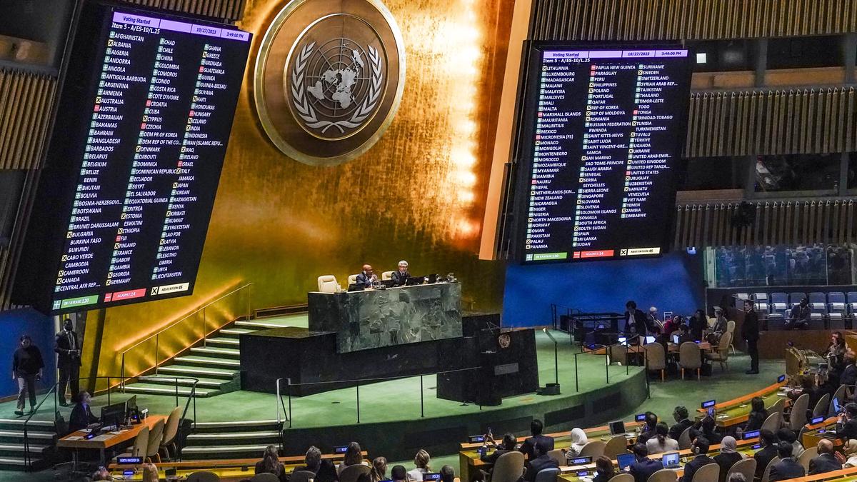 India Abstains as UN Body Adopts Motion Condemning Israel for Possible War Crimes