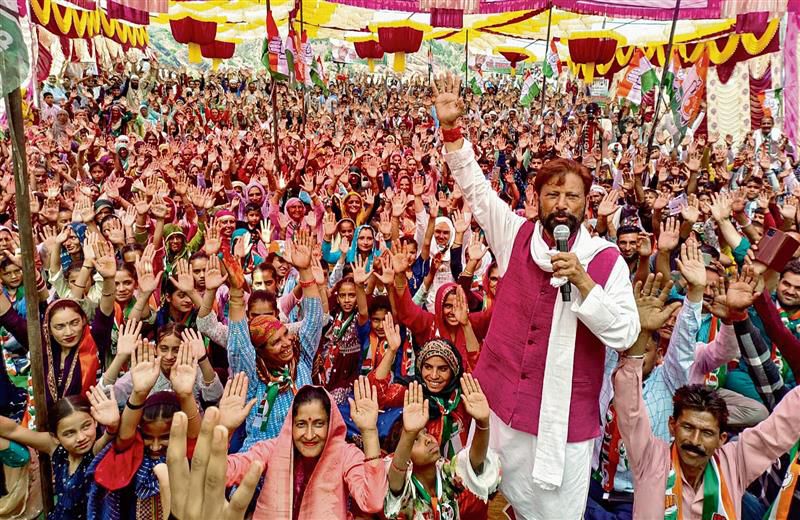 Last-Minute Legal Hurdle: Congress's Lal Singh Booked for Criminal Intimidation, Defamation