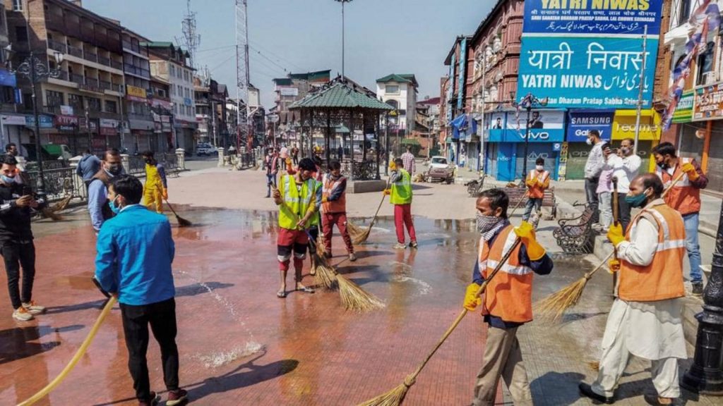 District Srinagar declared as Covid-19 Red Zone