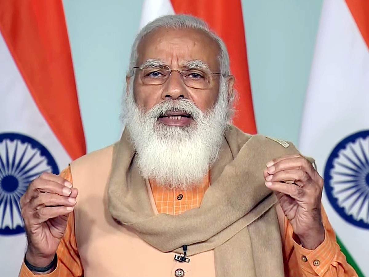 Veiling reference to Pakistan & China, India facing two challenges: Narendra Modi