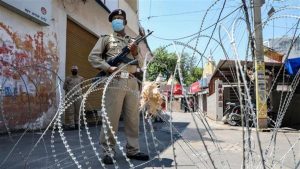 Corona Curfew - Admin announced corona curfew in 08 areas of Srinagar District