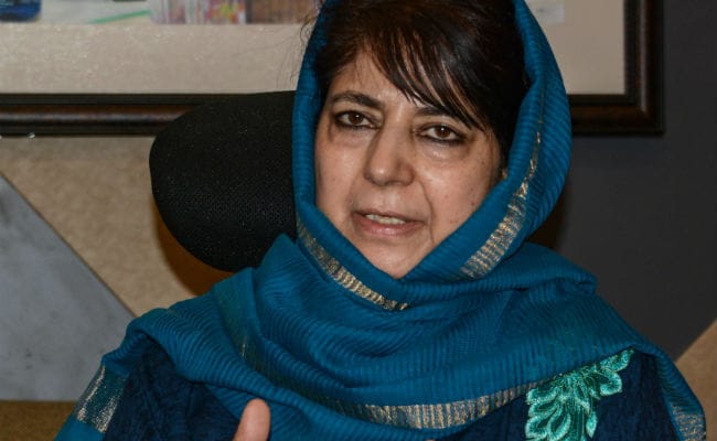 Anger Among Kashmiri’s Growing Each Passing Day: Mehbooba Mufti
