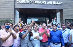 j&k traders struggling with growing losses, highlighted the issue before the finance department