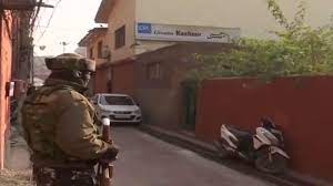 Press Colony being evacuated of Press