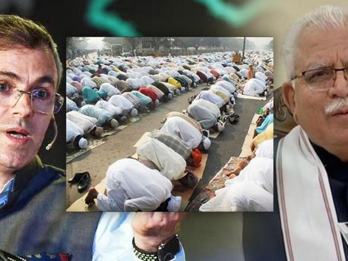 Manohar Lal Khattar’s remarks on namaz in public places clearly targeted one religion: Omar Abdullah