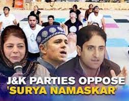 Surya Namaskar: Forced order stokes controversy across Kashmir Valley