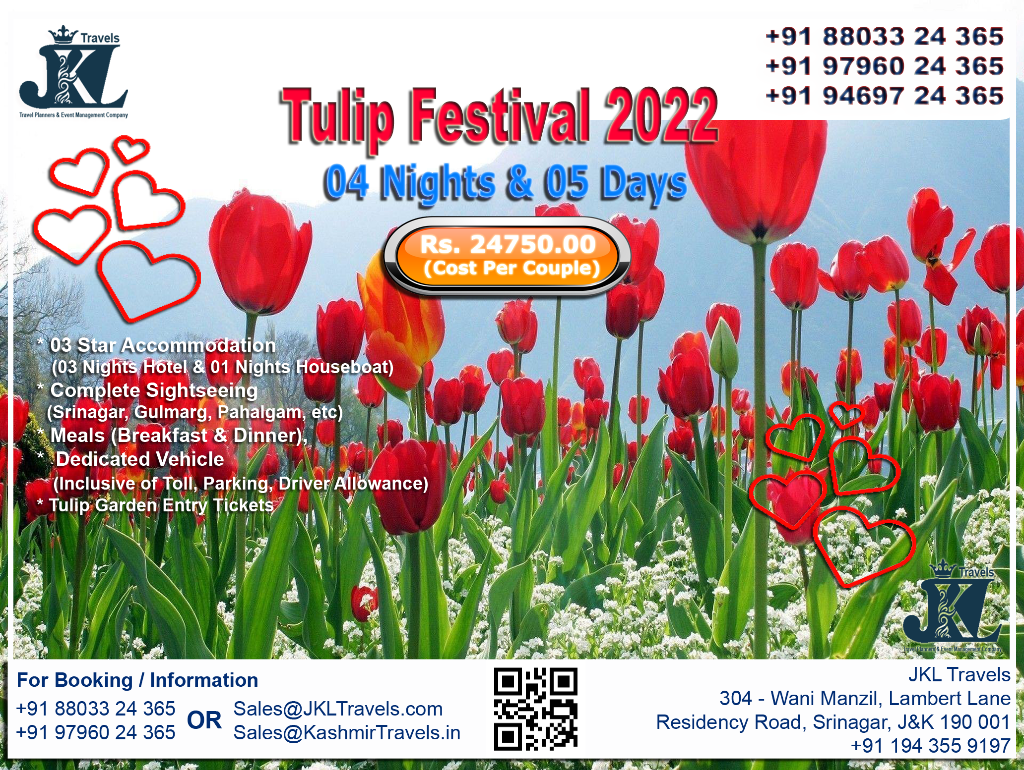 Tulip Festival 2022: Garden to open on March 20