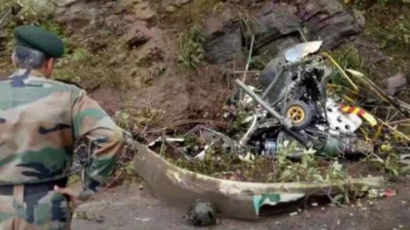 Army chopper crashes in Gurez, casualties not known