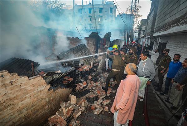 Minor child among 4 killed, 15 hurt in Jammu scrap shop blaze