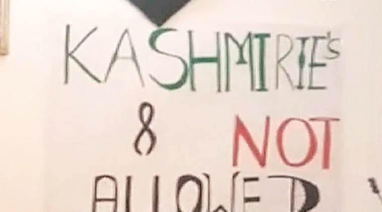 No direction to hotels not to host people from Kashmir: Delhi Police