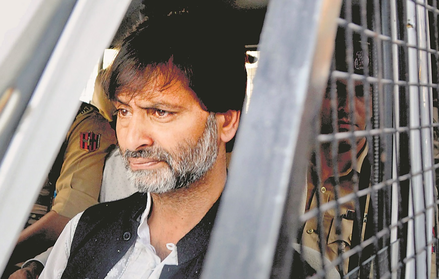 Yasin Malik, senior Kashmiri Separatist leader convicted in terror funding case
