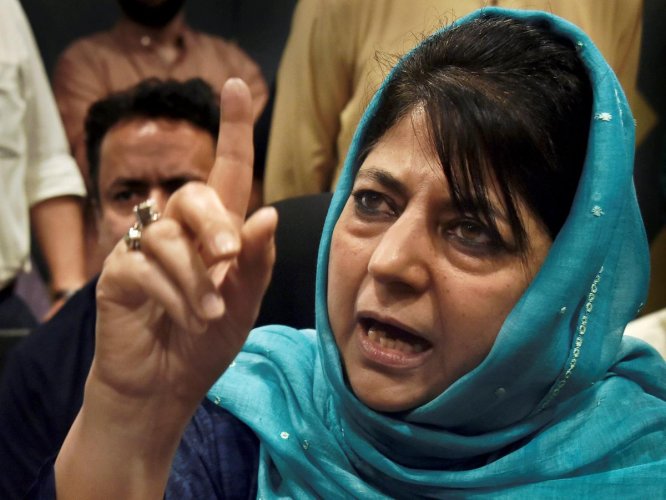 Ban on Falah-e-Aam Trust run schools yet another atrocity on the people of J&K: Mehbooba Mufti