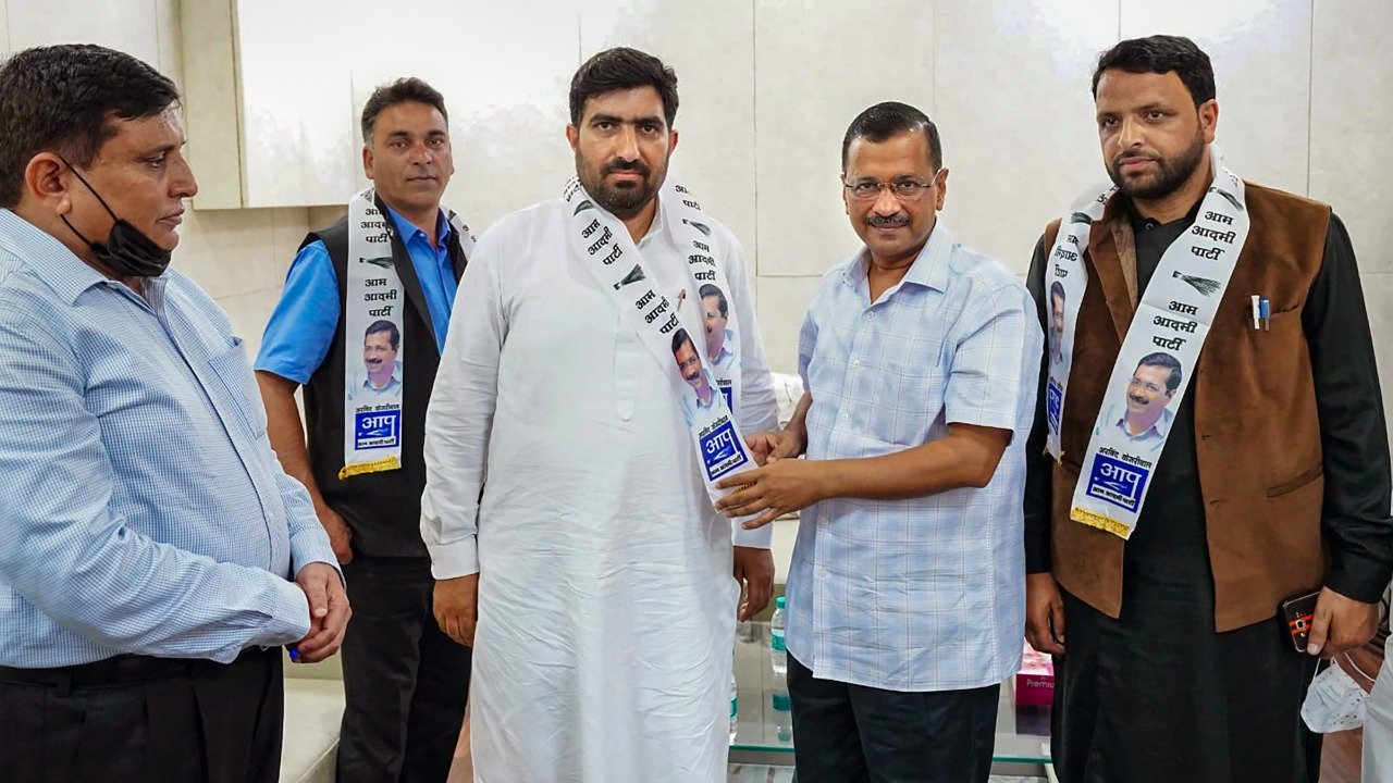 J&K People’s Movement announces merger with Aam Aadmi Party
