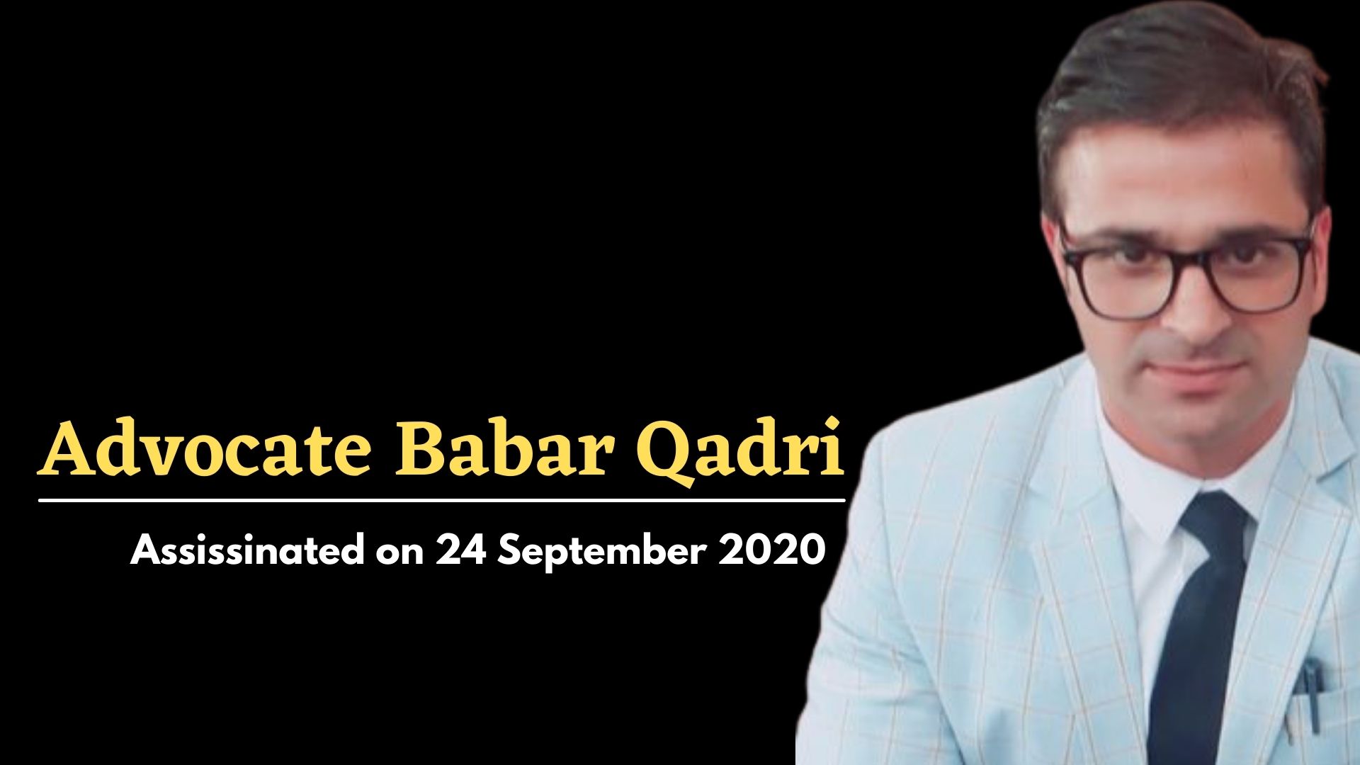 Babar Qadri Assassination: Houses of three lawyers including Mian Qayoom raided in murder case