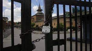 So far Jamia Masjid remained closed for 14 Fridays this year: Anjuman