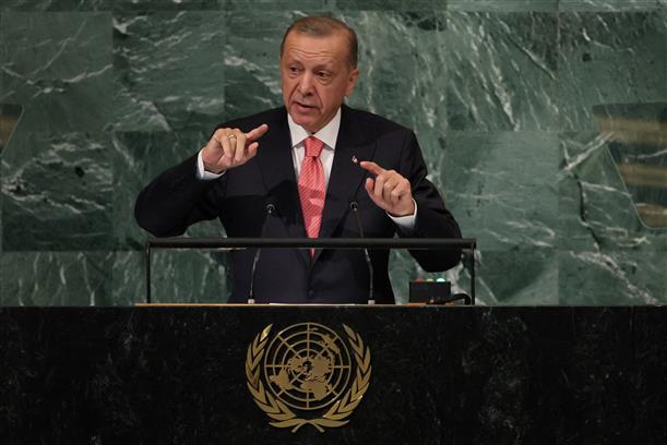 Tayyip Erdogan rakes up Kashmir Issue at UNGA; Expresses hope for 'Permanent Peace'