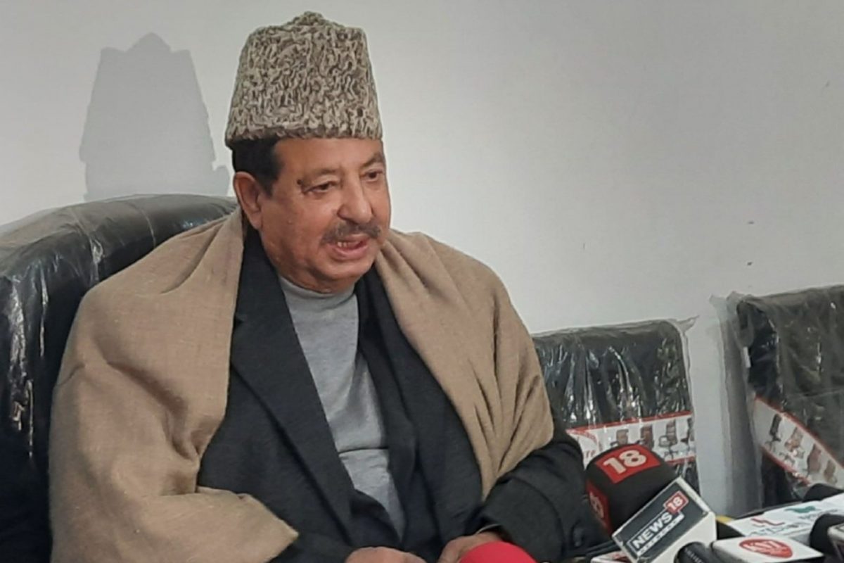 Exodus from Congress continues as former J&K chief Peerzada Sayeed joins Ghulam Nabi Azad