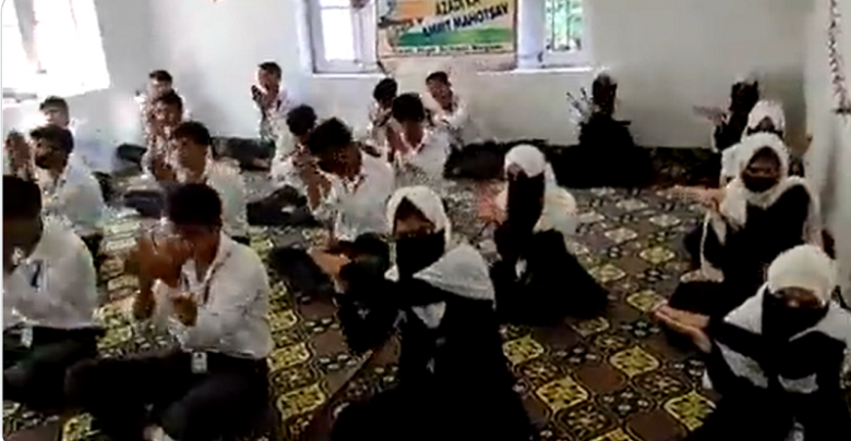 Controversy erupts in Kashmir after Muslim students ‘Forced’ to sing Hindu hymns