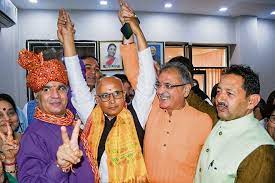 BJP’s Rajinder Sharma and Baldev Billoria elected new mayor and deputy mayor of Jammu MC