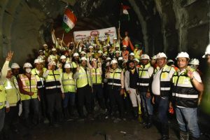 Kashmir Rail-link Project: Railways achieved breakthrough of India’s 4th longest tunnel on Kashmir route