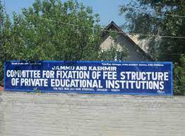No annual fee charge for schools in Kashmir: FFRC