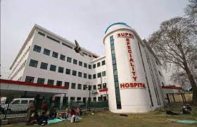 Shireen Bagh a SSH; Super Specialty Hospital without a blood bank