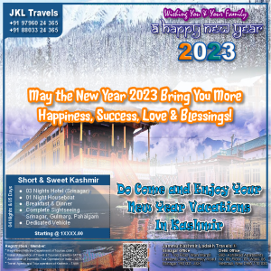 New Year In Kashmir - 04 Nights & 05 Days