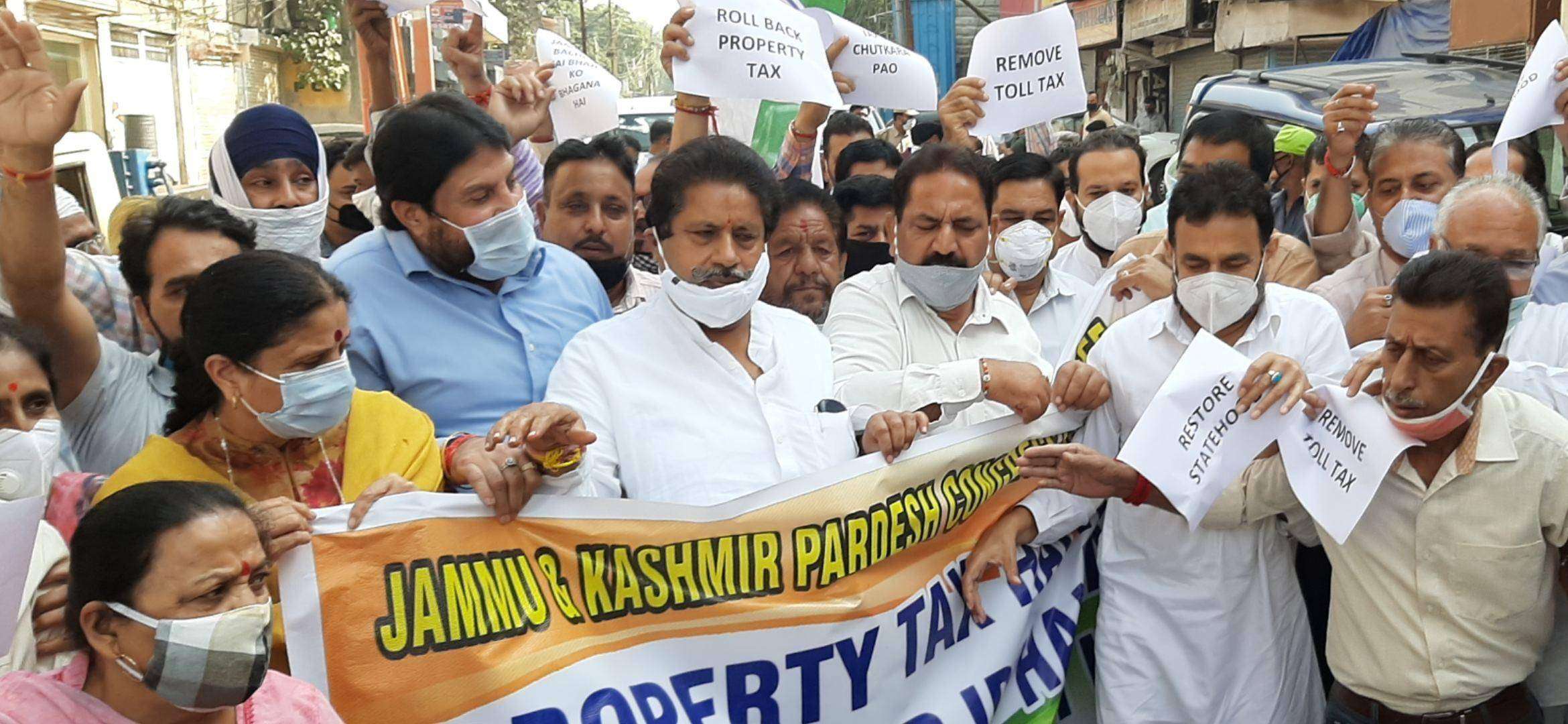 Former CM's, Political leaders oppose property tax in J&K