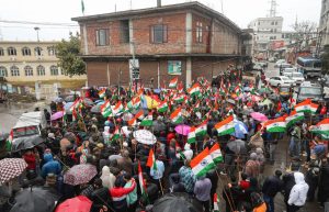 Jammu residents protest against eviction drive; Bathindi, Sunjwan, and Malik Market observed complete Shutdown
