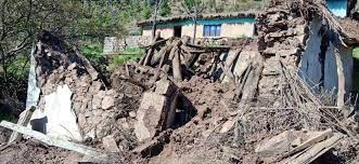 Landslide damages 13 houses In Ramban-Sangaldan, Affected families shifted