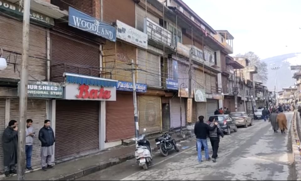 Demolition Drive:  Parts of Kashmir observed shutdown against eviction