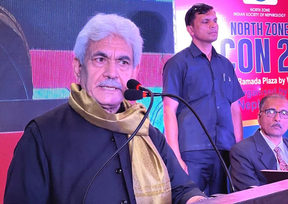 When people can buy expensive iPhones, use internet data why hue & cry over nominal property tax: LG Manoj Sinha