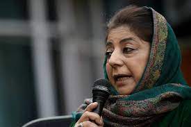 BJP, RSS at forefront of spreading propaganda that I brought them in Kashmir: Mehbooba Mufti