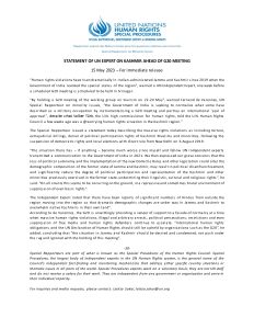 UN Expresses Concern - G20 Accidentally Supporting Facade of Normalcy in Kashmir