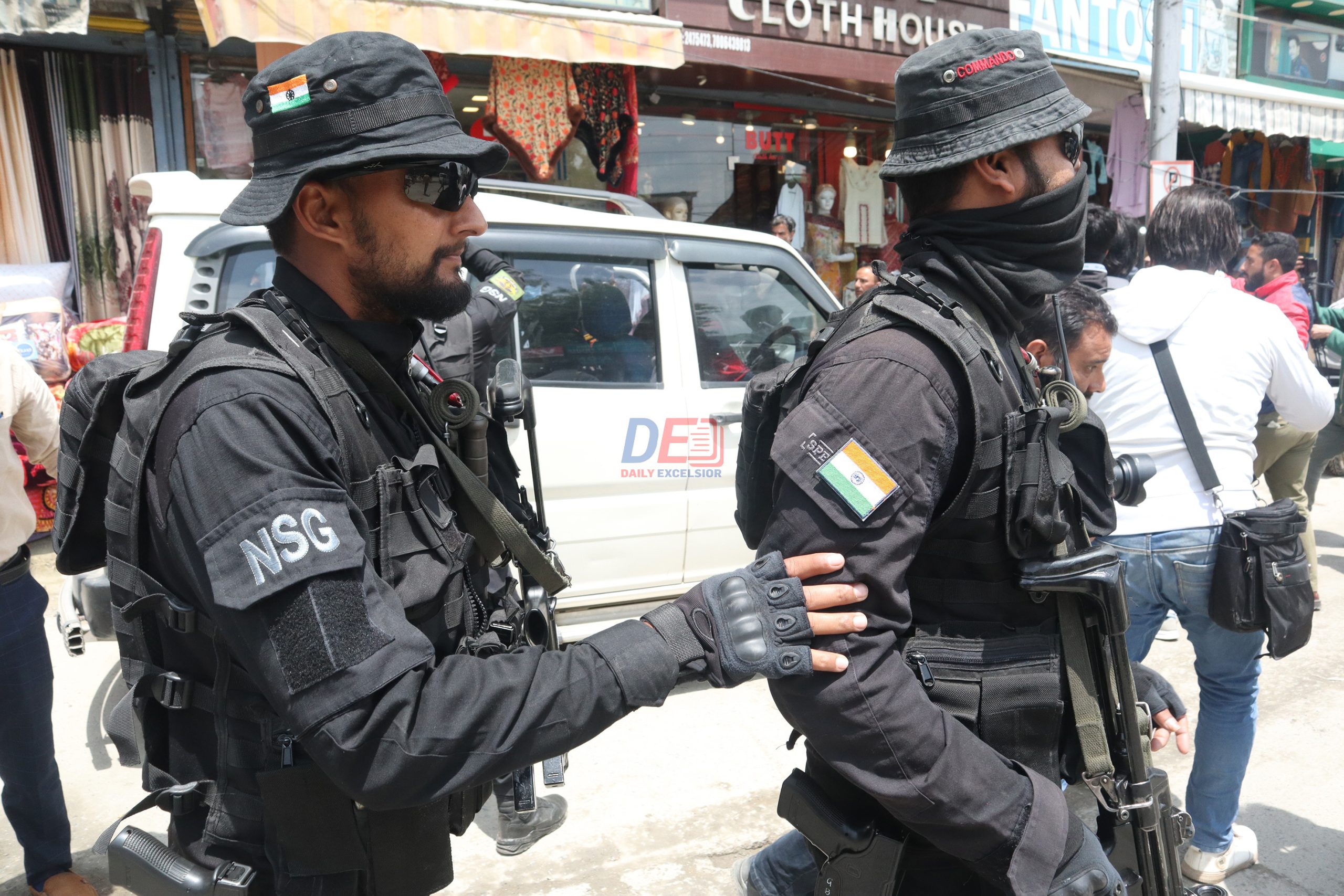 NSG conducts 'Area Domination' exercise in Srinagar ahead of G20 Summit
