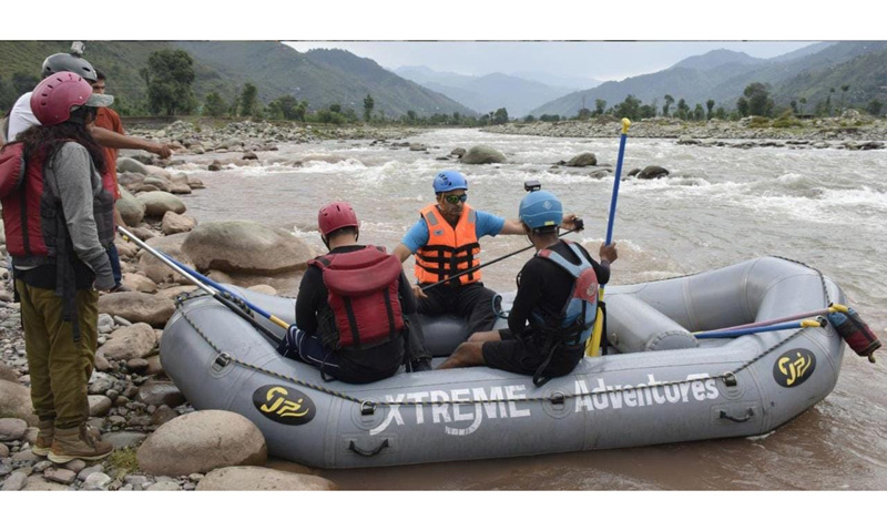 Poonch in J&K Poised to become Adventure Destination after successful rafting trial