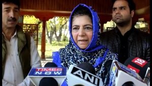 Mehbooba Mufti accuses GoI of detaining PDP leaders ahead of Article 370 Anniversary