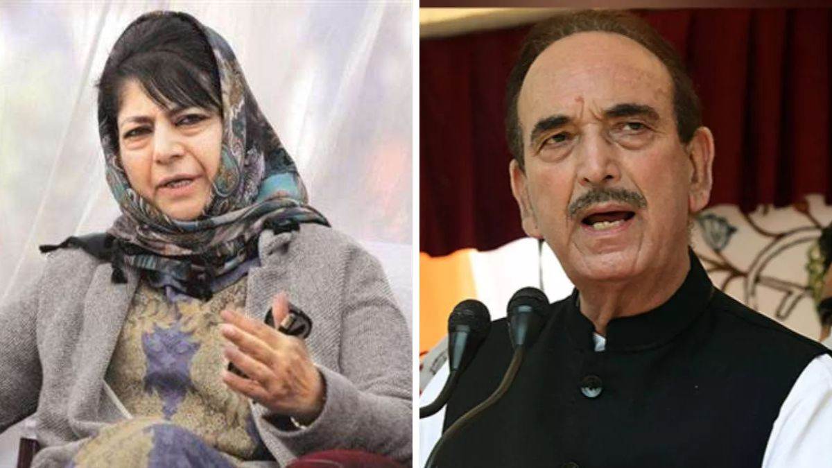 G N Azad’s remarks on Muslims are ‘Reprehensible’ and ‘Echo RSS-BJP Ideology’: Mehbooba Mufti