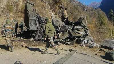 Tragic Incident claims lives of nine Army Personnel as vehicle plunges into gorge in Ladakh