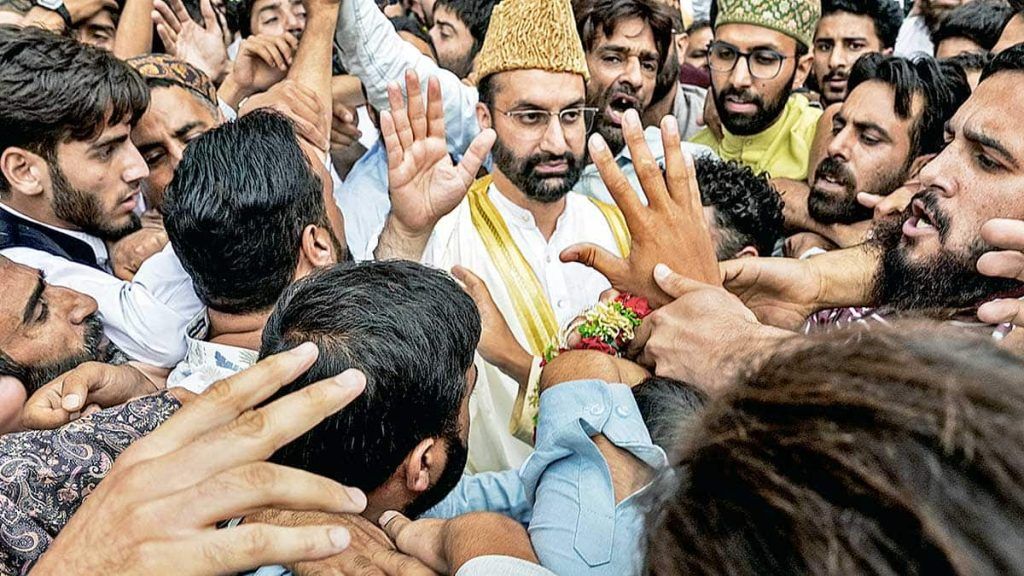 Freed after four years, Mirwaiz Umar Farooq reaffirms Hurriyat’s commitment to peaceful resolution of Kashmir issue